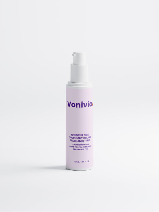 Sensitive Skin Overnight Cream, Fragrance-Free